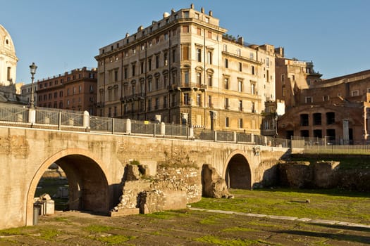 One of the many ancient historical places to see in the city of Rome