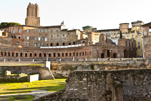 One of the many ancient historical places to see in the city of Rome