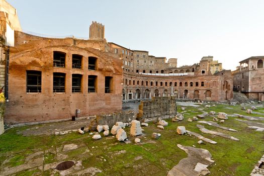 One of the many ancient historical places to see in the city of Rome