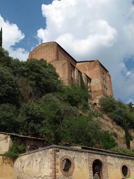 Siena - The Basilica of San Domenico, also known as Basilica Cateriniana