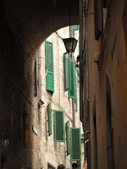 Siena - the medieval climate and characteristic colours