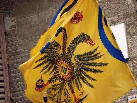 Siena - Contrada dell Aquila flag