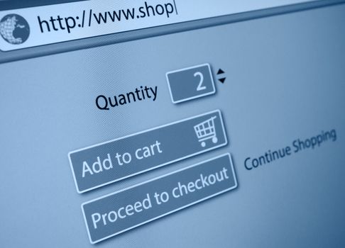 Online Shopping - Add To Cart Button