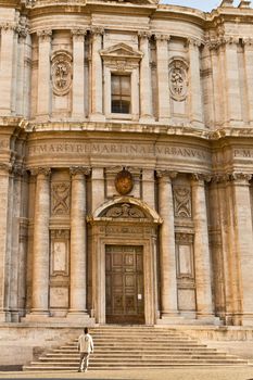 One of the many ancient historical places to see in the city of Rome