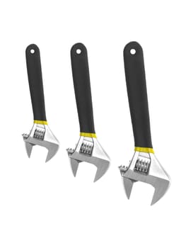 Tools isolated against a white background