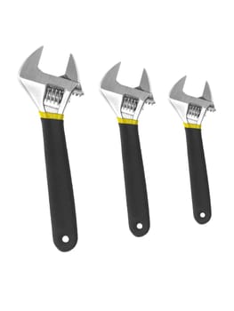 Tools isolated against a white background