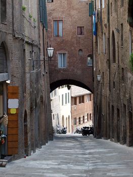 Siena - the medieval climate and characteristic colours