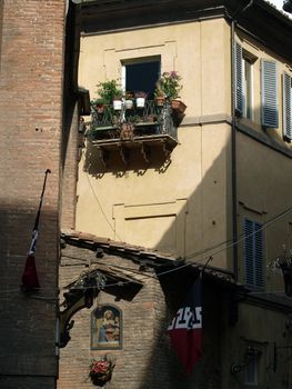 Siena - the medieval climate and characteristic colours