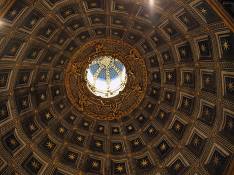 Siena - Duomo. The hexagonal dome