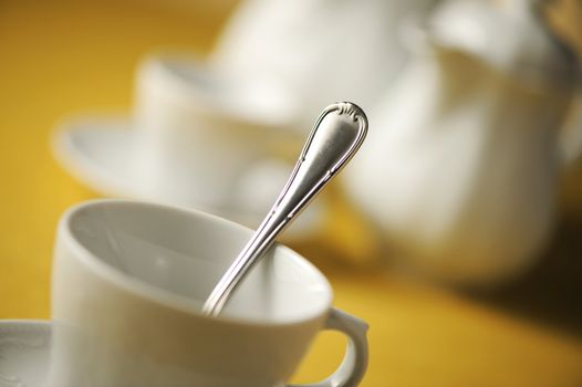 cup of tea, soft focus