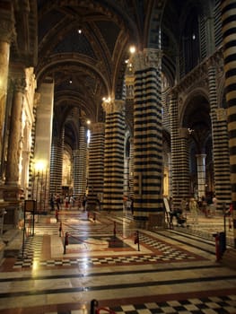 Siena - Duomo interior