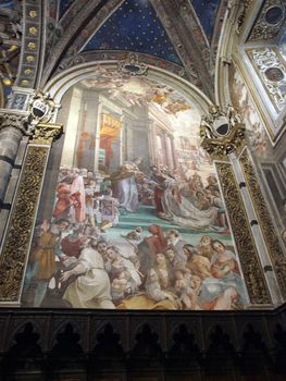 Siena - Duomo interior, Tuscany, Italy