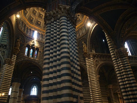 Siena - Duomo interior, Tuscany, Italy