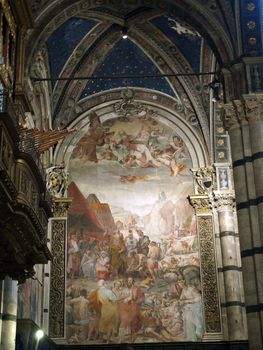 Siena - Duomo interior, Tuscany, Italy