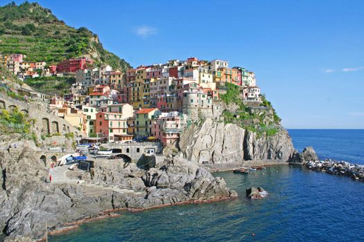 Italy. Cinque Terre. Manarola village