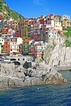 Italy. Cinque Terre region. Manarola village