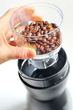 electric coffee grinder