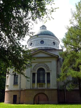 burial vault of prince Yussupov in Arkhangelskoye Estate. Moscow