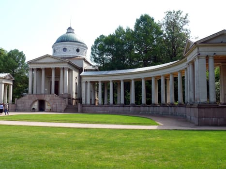 burial vault of prince Yussupov in Arkhangelskoye Estate. Moscow