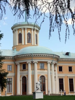 Main palace in Arkhangelskoye Estate. Moscow