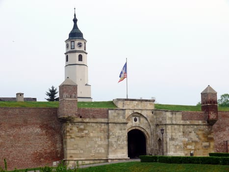 Fortress Kalemegdan in Belgrade, Serbia