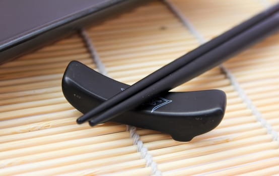 Sushi sticks and bamboo