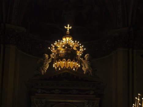 Arezzo - the Gothic Cathedral of Saint Donatus interior