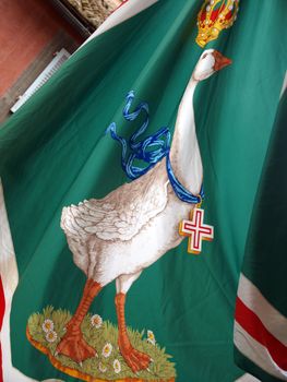 Siena - Contrada dell 'Oca flag