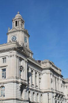 View of Polk County Court House in Des Moines, IA.