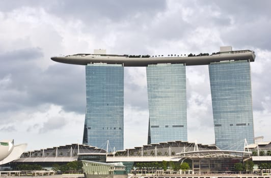 marina bay sand  in  singapore