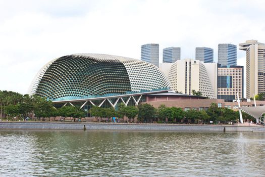 the esplanade in the singapore