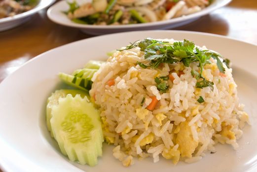 Close-up Thai food fried rice