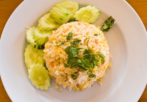 Close-up Thai food fried rice