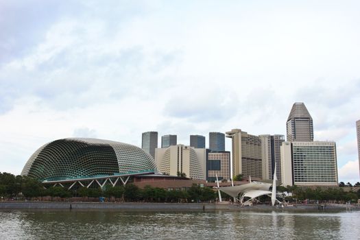 the esplanade in the singapore