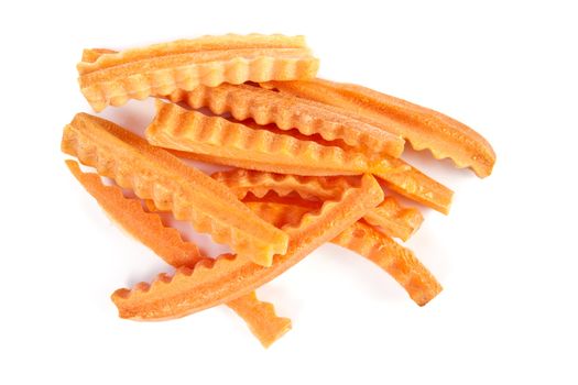 Portion of carrots, spiced carrot Long slices