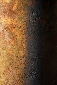 texture rusty iron pole background