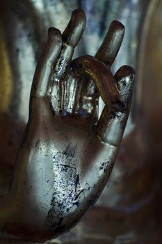 Hand of Buddha is ancient and beautiful.