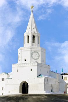 Spasskaya (Saviour) Tower of Kazan Kremlin, tatarstan, Russia
