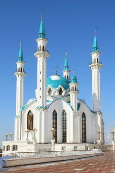 Kul Sharif mosque in Kazan Kremlin - Russia, tatarstan
