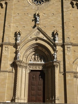 Arezzo - the Gothic Cathedral of Saint Donatus