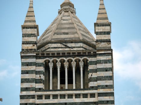 Siena - Duomo cathedral bell tower 