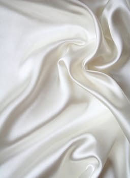 Smooth elegant white silk can use as background 