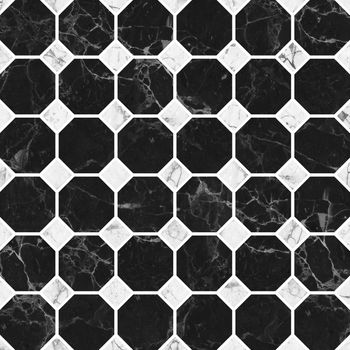 White and black mosaic marble texture.(High.Res.)