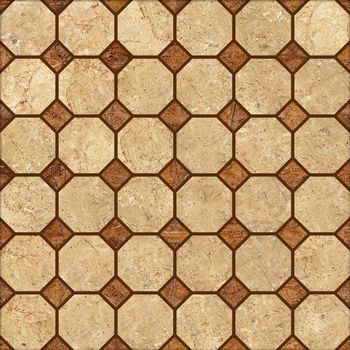 Brown mosaic marble texture.(High.Res.)