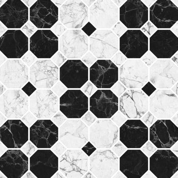 White and black mosaic marble texture.(High.Res.)