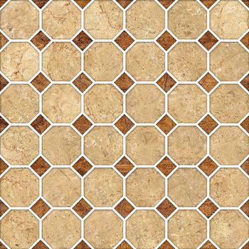 Brown mosaic marble texture.(High.Res.)