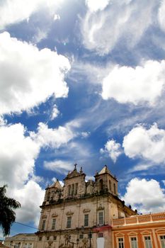 Church in Salvador, Bahia, Brazil, South america.