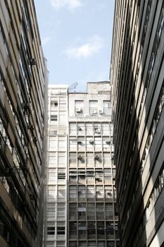 Buildings in Sao Paulo, Brazil, South america.