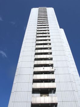 View of Izmaylovskaya hotel, Moscow, Russia