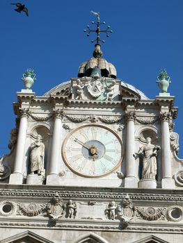 The Courtyard of the Doge's Palace in Venice